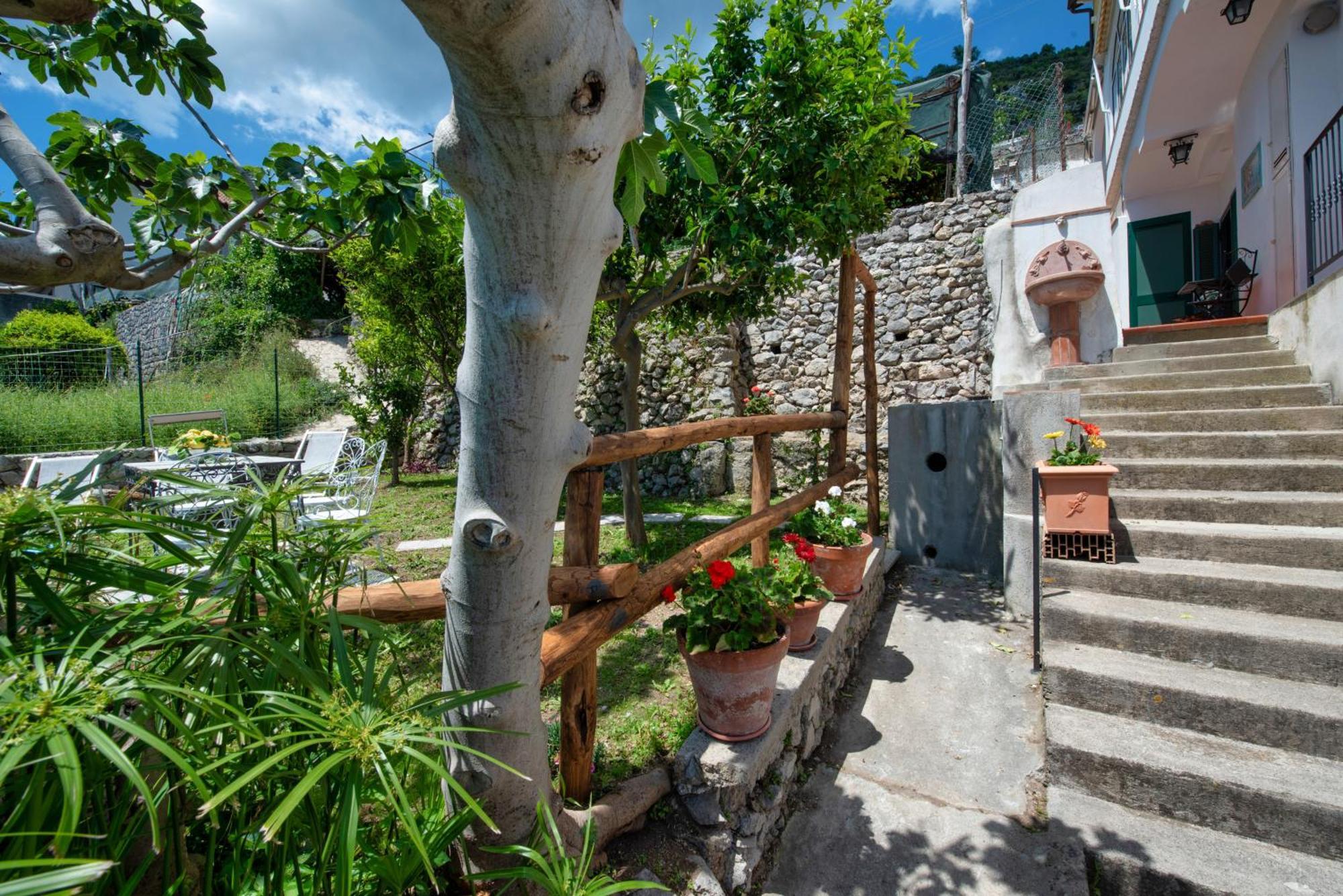 Casa Deva Amalfi Coast, With Private Garden Overlooking The Sea Ngoại thất bức ảnh